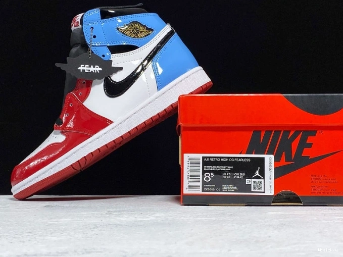 Cheap TBK Air Fearless CK5666-100 High OG Retro 1 Jordan 0720